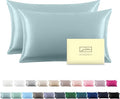 Silk Pillowcase for Hair and Skin, Breathable and Sliky Pillow Case, Both Sides by Suatien