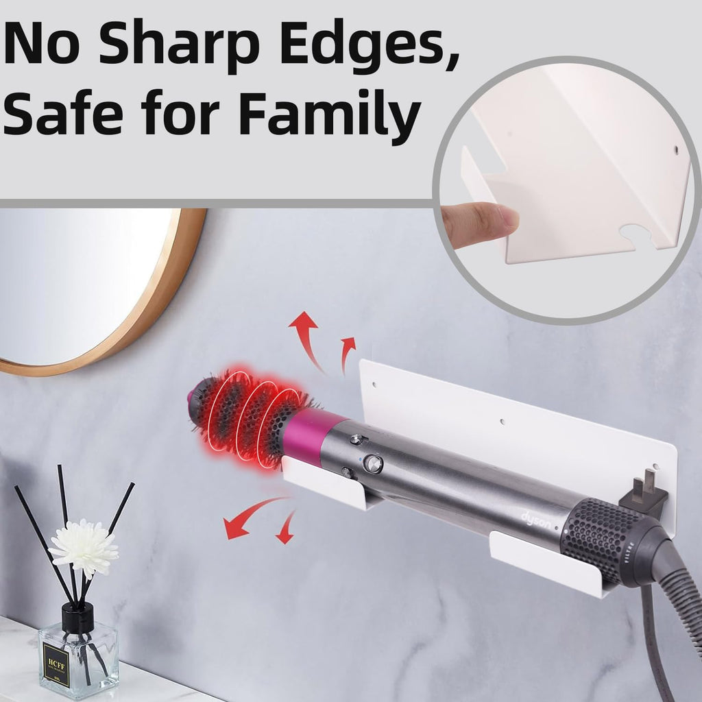 Straightener Holder, 2-Pack Stainless Steel Hair Tool Organizer, Hair