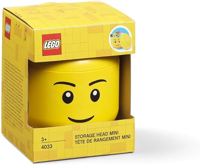 Room Copenhagen, Lego Storage Heads Stackable Storage Container - Image 2