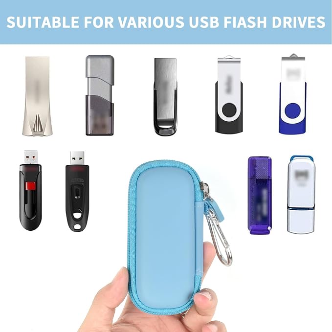 USB Flash Drive Case, SD Card Holder Compatible - Image 2