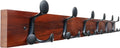 SKOLOO 36-Inch Cherry Wood Coat Rack Wall Mount by SKOLOO