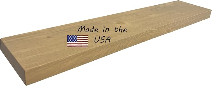 joelsantiques 42 Inch Wooden Floating Shelves by JoelsAntiques