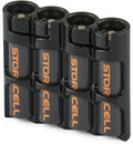 Storacell by Powerpax Slimline AAA Battery Storage Caddy, Holds 4 Batteries by Storacell