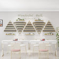 Wall Mounted Shelf Nail Polish Bottle Display Rack, Triangular Essential Oil by Unknown