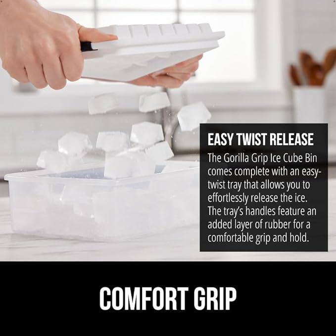 GORILLA GRIP BPA-Free Easy Release Ice Cube Tray - Image 4