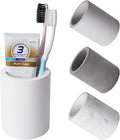 Drying Stone Toothbrush Holder, Diatomite Toothbrush Cup by Amviner
