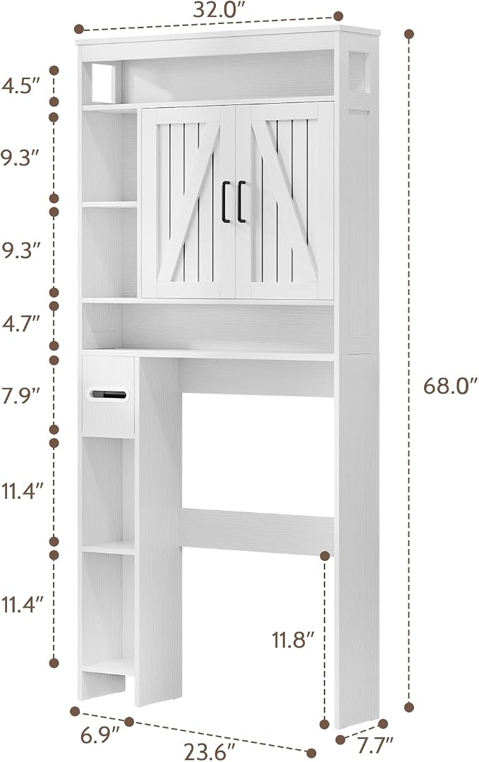 Over The Toilet Storage Cabinet - Image 2