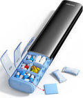 VAYDEER Metal Weekly Pill Organizer – Moisture-Proof Travel Pill Organizer by Vaydeer