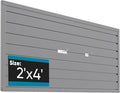Braki PVC Slat Wall Paneling 2x4 ft, Garage Organizer Storage System, Heavy by BRAKKI