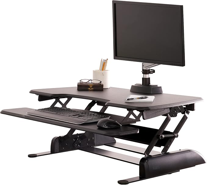 Vari - VariDesk Essential 36 - Two-Tier Standing Desk Converter by Vari