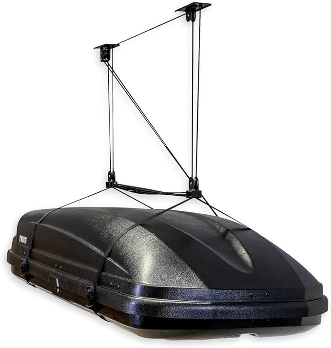 StoreYourBoard Cargo Box Pulley System – Heavy-Duty Garage Hoist Lift by StoreYourBoard