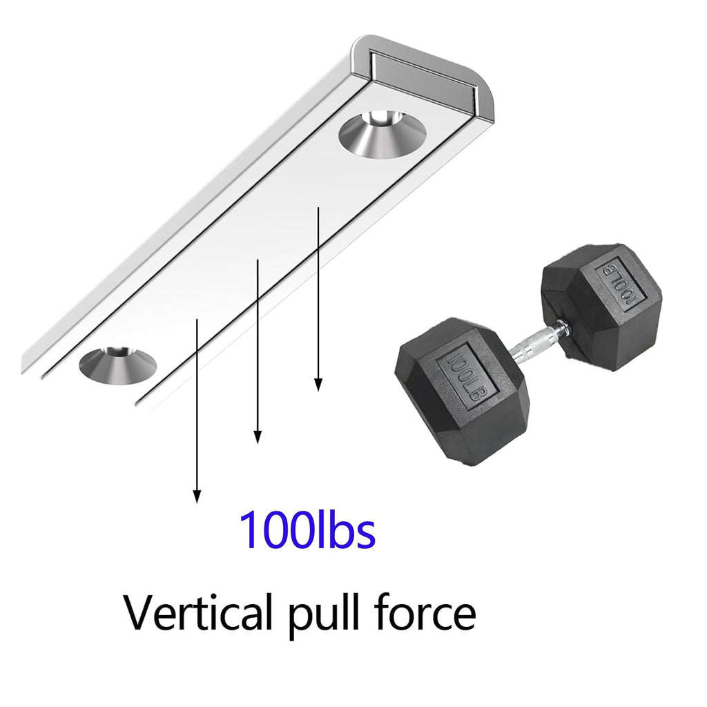 Super Strong Magnetic Tool Holder Channel Magnet - 2.50" Length-10