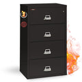 FireKing Lateral 4 Drawer Legal and Letter Fire Safe File Cabinet by FireKing