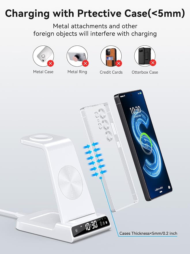 Wireless Charger for Samsung Charging Station - Image 4
