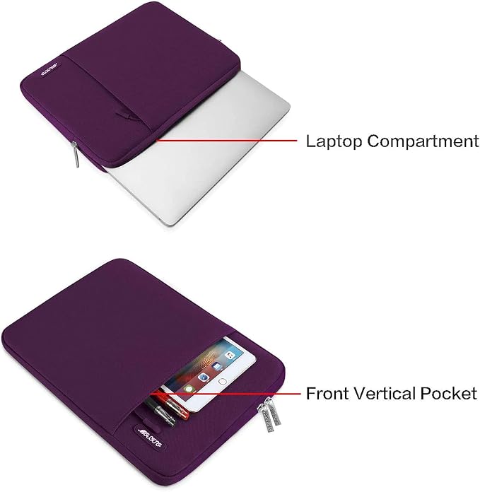 MOSISO Laptop Case 13.3 inch, 13-13.3 inch Laptop Sleeve Compatible - Image 4