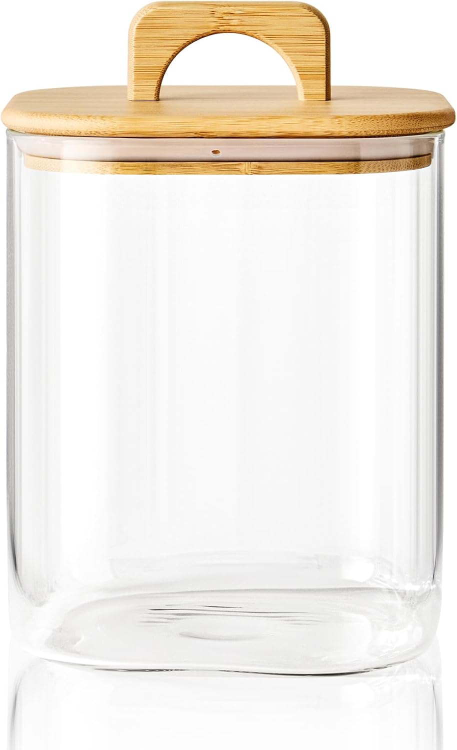 Sweejar 3 qt Glass Jars for Laundry Room Organization, 96 oz Laundry