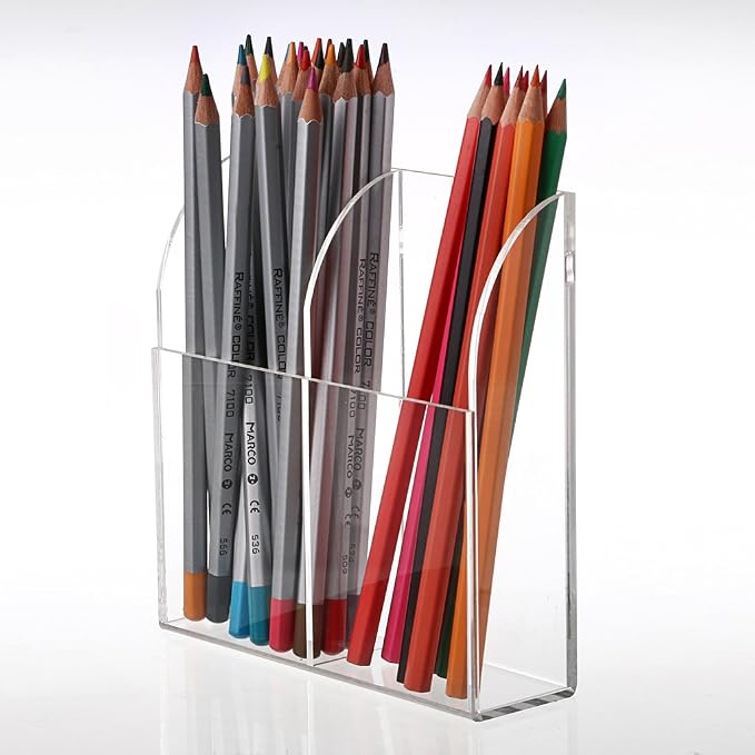 Hipiwe Wall Mount Remote Control Holder Clear Acrylic Media Organizer Storage - Image 6
