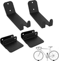 WALMANN 2 Pack Bike Pedal Hanger Wall Mount, Heavy Duty Horizontal Bike Rack by WALMANN