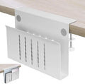 Desk Side Storage, Under Desk Storage, No Drill Steel Hanging Desk Organizer by Xapypy