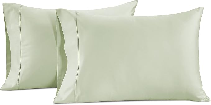 LANE LINEN Pillow Case Covers King Set of 2 100% Egyptian Cotton Sateen Soft by LaneLinen