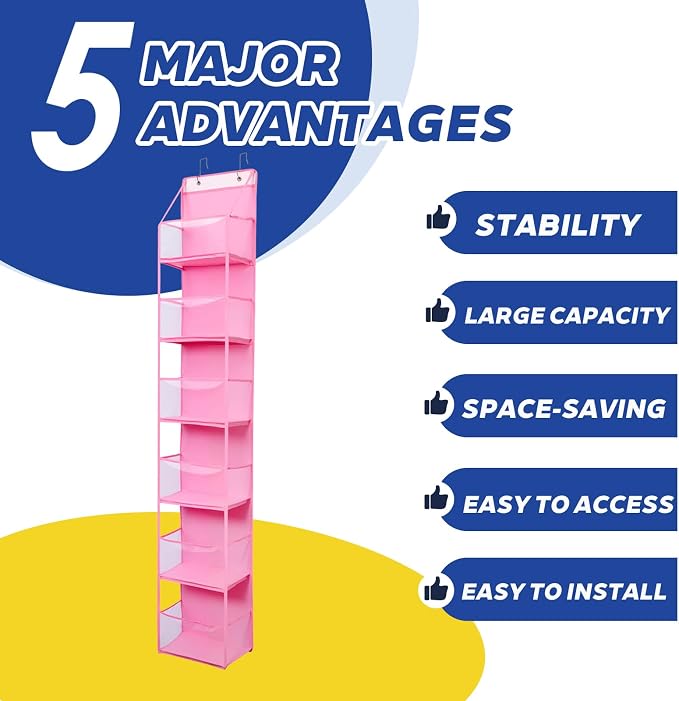 2 Packs Over The Door Organizer - Image 4