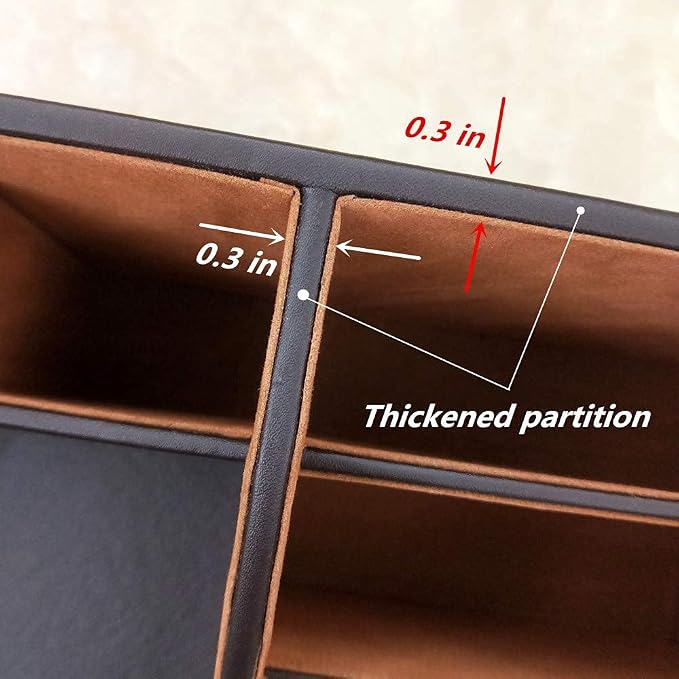 NA PU leather Desk Organizer - Image 4