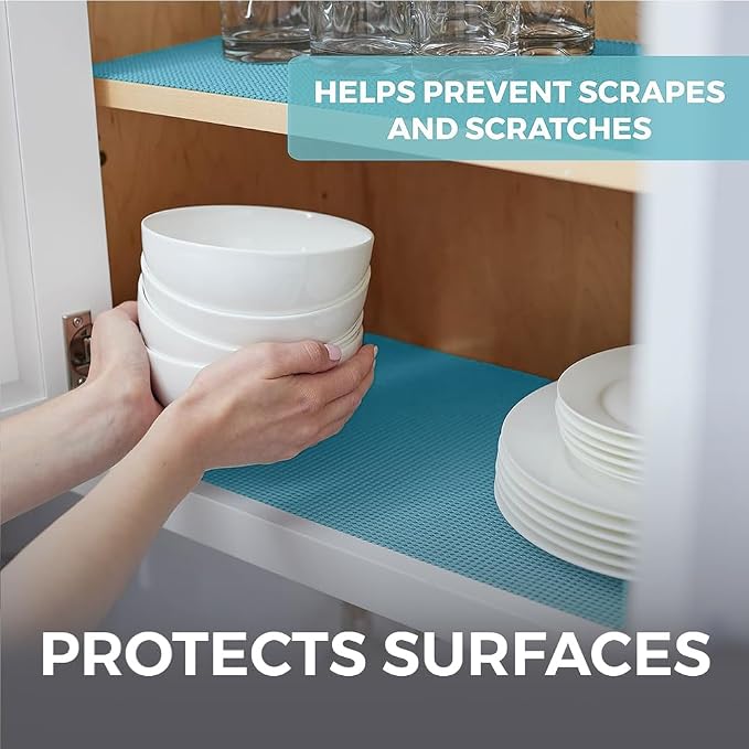 HOME GENIE Shelf Drawer and Cabinet Liner, Durable - Image 4
