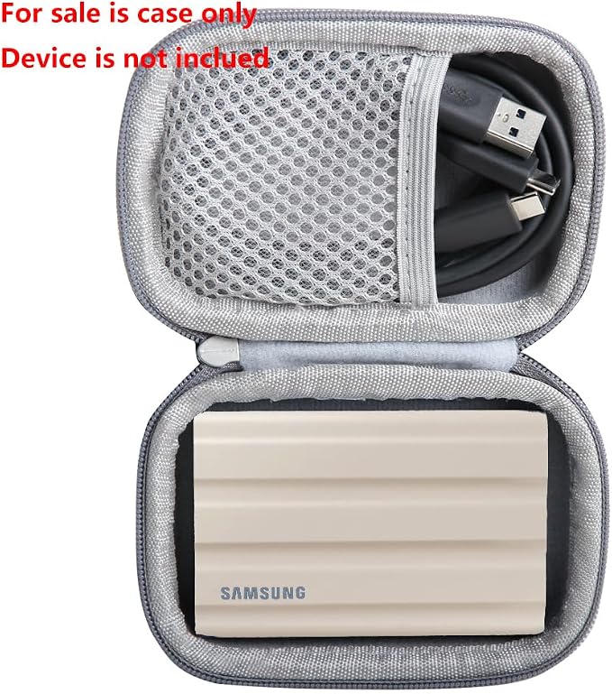 Hermitshell Hard Travel Case for Samsung T7 Shield 2TB / 1TB / 4TB, Portable SSD - Image 2