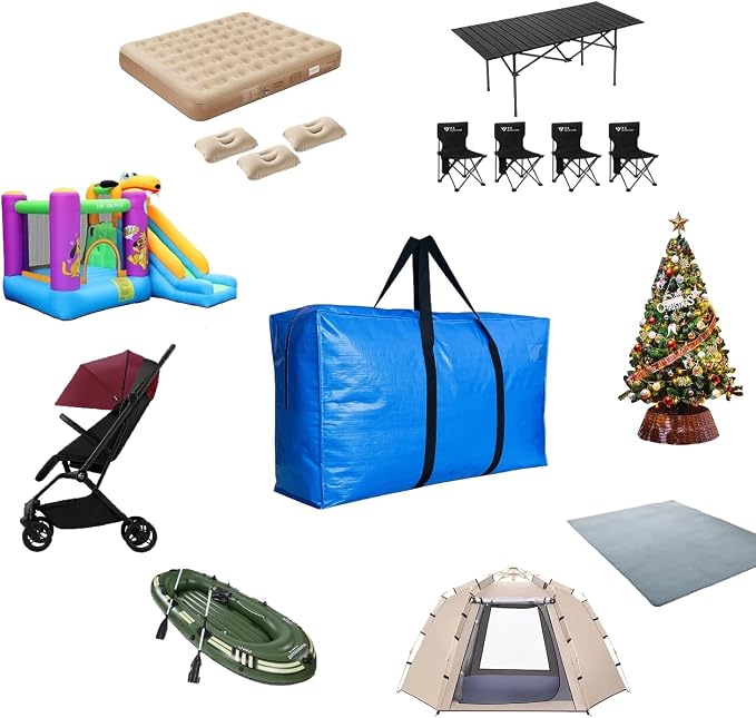 Extra Large Storage Duffle Bags, Jumbo Moving Tent Storage Bags, Foldable Big - Image 6