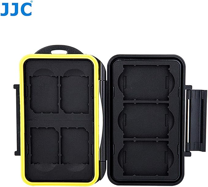 JJC MC-XQDSD7 Ruggard SD Card Case, Shockproof XQD Case, Water-Resistant XQD - Image 2