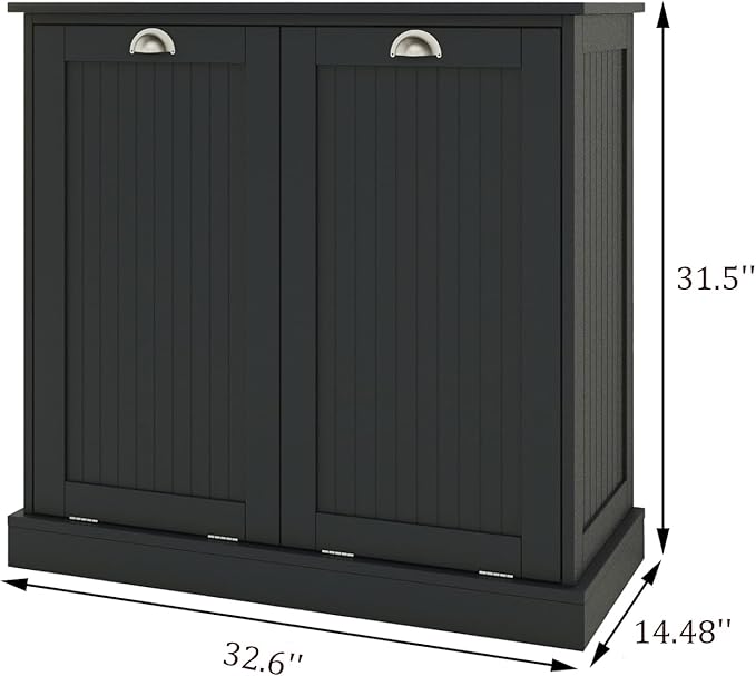 Tilt Out Laundry Hamper Cabinet - Image 2