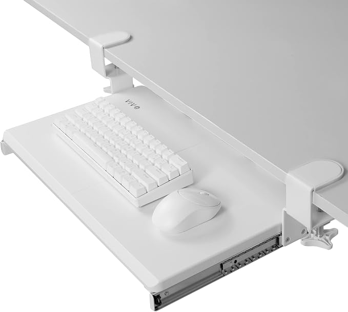 VIVO Small Keyboard Tray, Under Desk Pull Out by VIVO