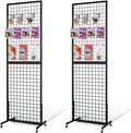 Grid Wall Panels, 2 Packs 2'x 6' Gridwall Panels Tower by NectaCol