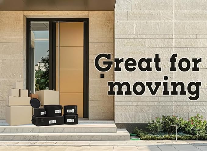 Hard Shell China Storage Containers 5-Piece Set Moving Boxes - Image 8