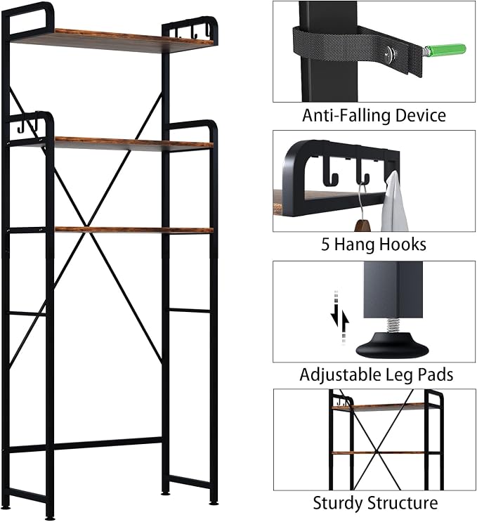 Over The Toilet Storage Rack - Image 3