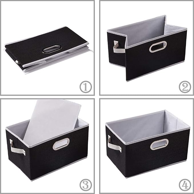 PRANDOM Large Collapsible Storage Bins - Image 5