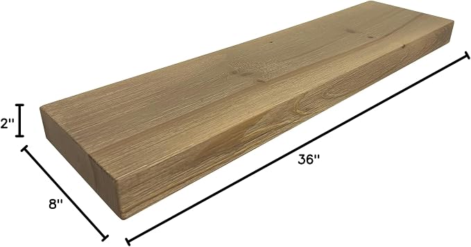 joelsantiques - 36 Inch Wooden Floating Shelves - Image 3