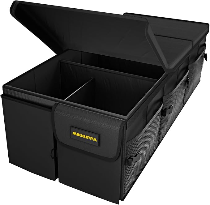MIKKUPPA Car Trunk Organizer - 95L Collapsible Trunk Organizer by MIKKUPPA