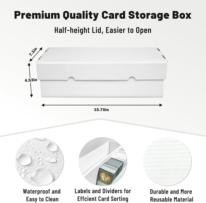 NUMINA 1800 Card High Capacity Storage Box - Image 3