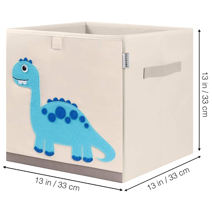 CLCROBD Foldable Animal Cube Storage Bins Fabric Toy Box/Chest/Organizer - Image 2