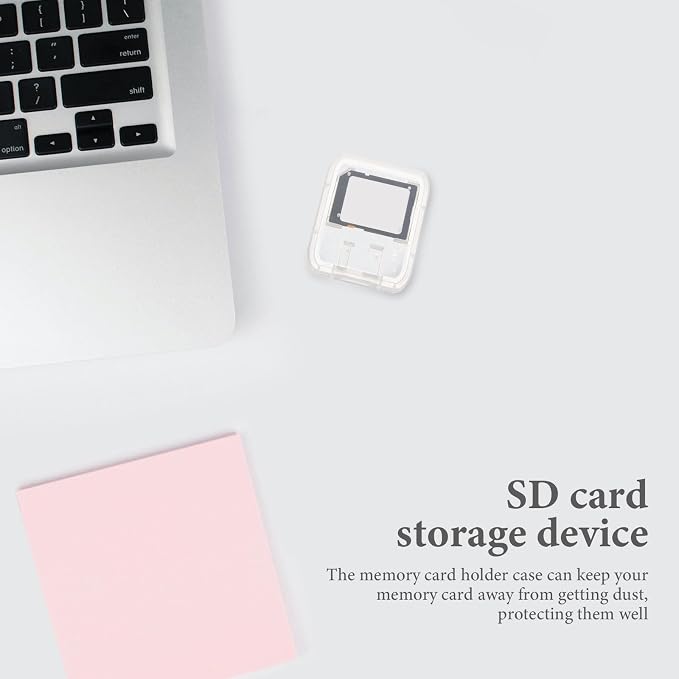 BESPORTBLE 24pcs 24pcs Transparent Memory Card Storage Case - Image 8