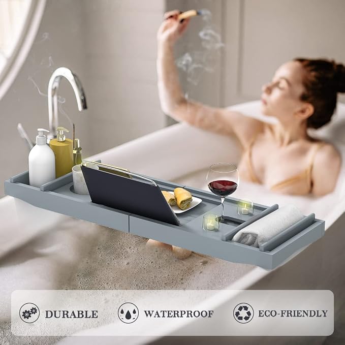 Bath Caddy Tray for Bathtub - Image 5