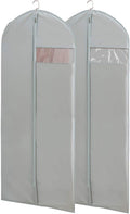 Dress Bags for Gowns Long, 65'' Long Dress Clear Garment Bag