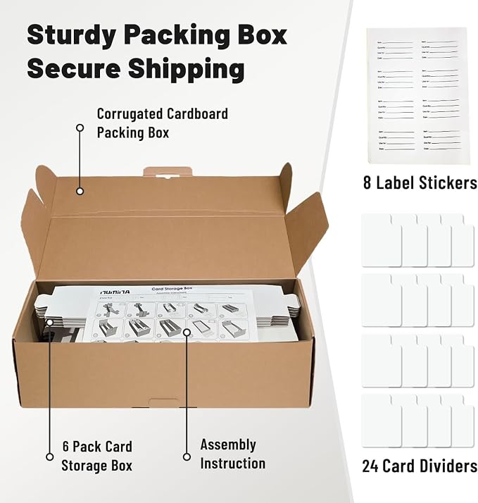 NUMINA 1800 Card High Capacity Storage Box - Image 6