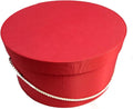 Sarah's Hat Boxes Classic Coral Hat Box – 11" x 5.5" Handmade in USA – Odorless by SarahsHatBoxes