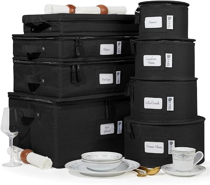 Hard Shell China Storage Containers 8-Piece Set Moving Boxes - Image 3