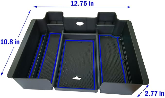 Full Size Center Console Armrest Box Organizer Tray - Image 5