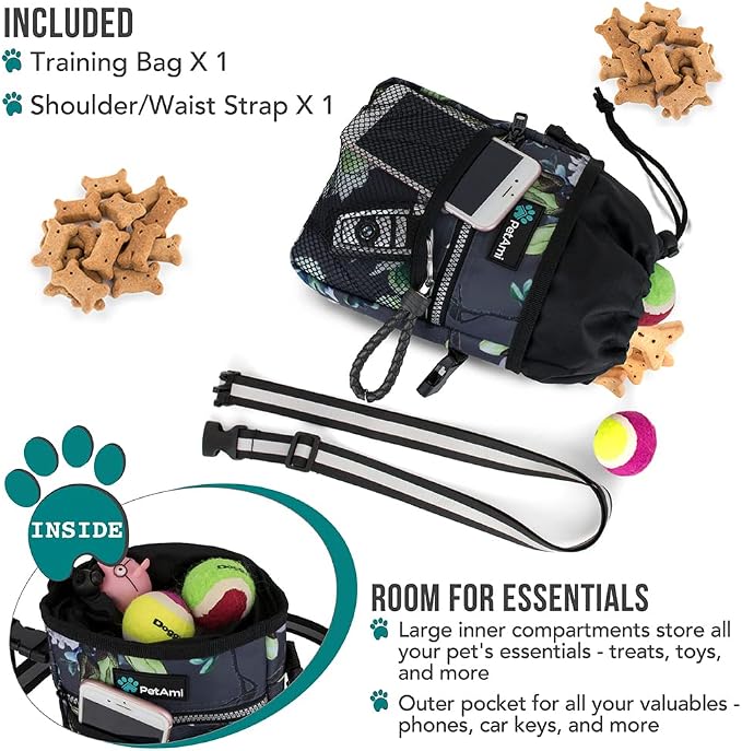 PetAmi Dog Treat Pouch, Pet Treat Pouch - Image 2
