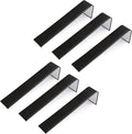 Novel Box 6 Pack Bracelet/Watch Ramp Black Leatherette 2x8.25x2 Inches by NovelBoxCompanyLtd