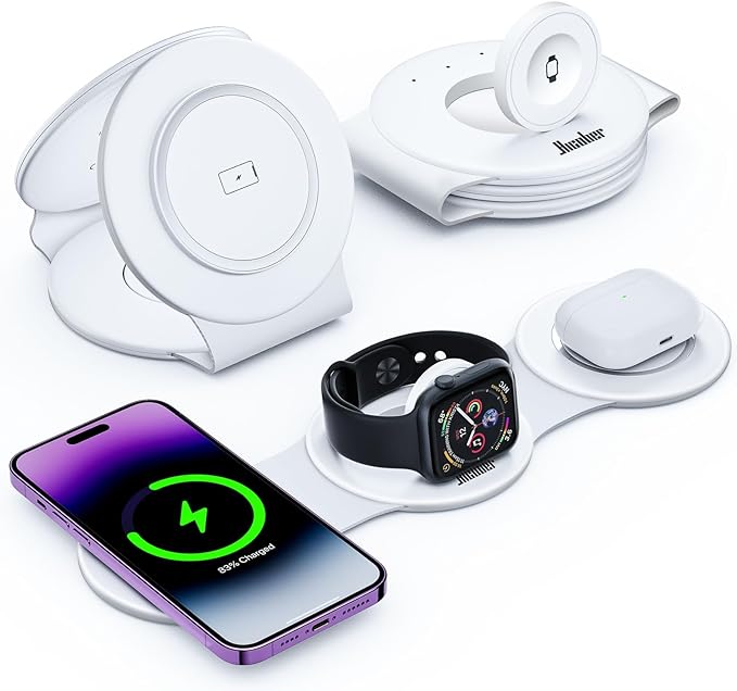 Hicober 3 in 1 Wireless Charging Station by Hicober